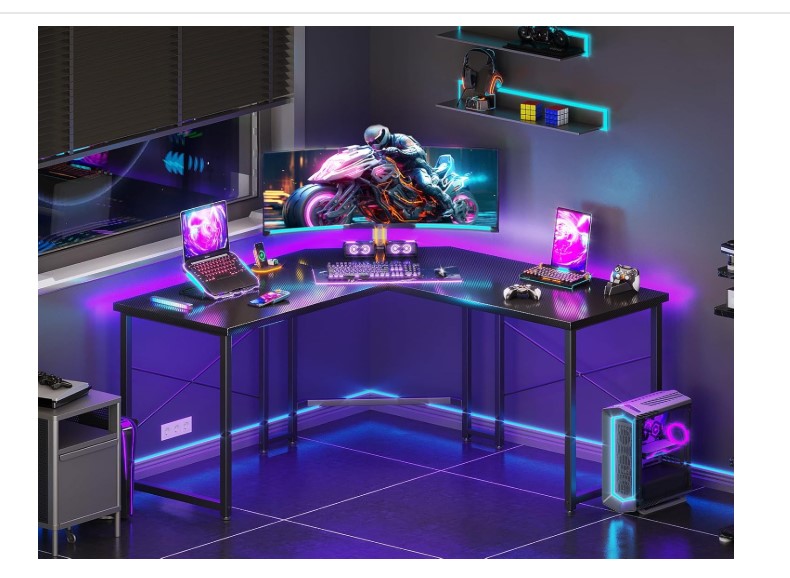 op 5 Best L-Shaped Gaming Desks in the USA 2025 | Upgrade Your Gaming & Work Setup with Liibe.com