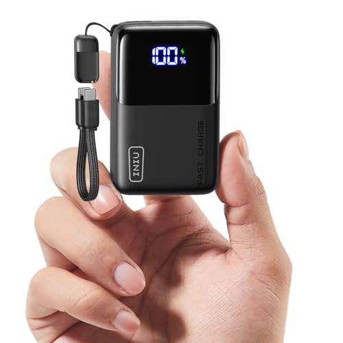 INIU Mini Power Bank: 45W Fast Charging 10000mAh USB C Portable Charger - iPhone 16/15/14/13, Samsung, iPad - Travel Companion