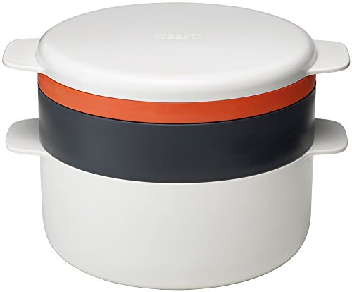 Joseph Joseph Microwave Cooking Set: 2L Pot, Steamer, Griddle, Lid