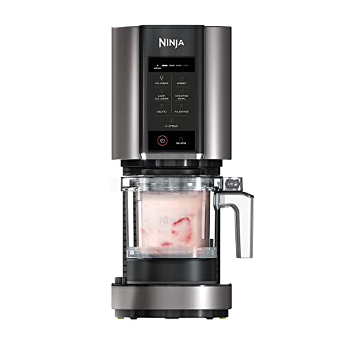 Ninja CREAMi Ice Cream Maker: 7 Programs, Makes Gelato, Sorbet, Smoothie Bowl, Milkshakes - 1.4L