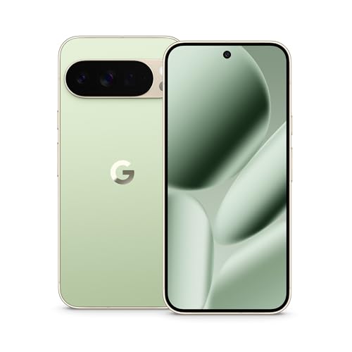 Google Pixel 10 Pro XL Smartphone Gemini Triple Camera 24-Hour Battery 6.8" Display Jade 256GB
