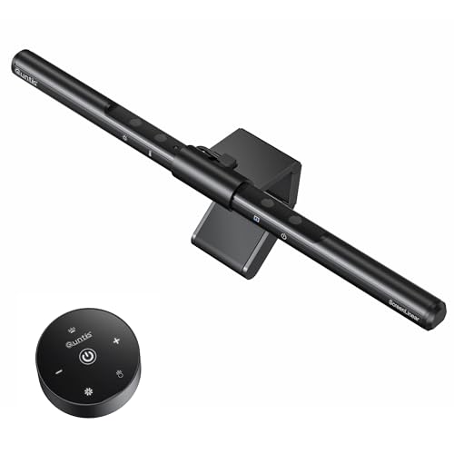 Quntis Wireless Monitor Light Bar: Remote Control, Eye Protection, Anti-Blue Light, 40cm Curved Computer Monitor Lamp
