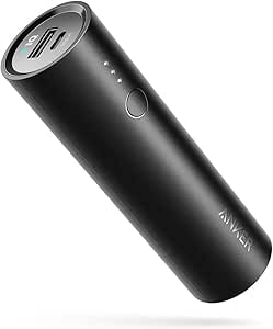 Anker Portable Charger 5,000mAh: Ultra-Compact External Battery with Fast Charging for iPhone, iPad, Samsung Galaxy