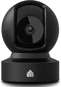 Kasa Pan-Tilt Security Camera: 1080p HD, Night Vision, Motion Detection, Baby & Pet Monitor, Cloud & SD Storage, Alexa & Google Home.