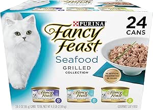 Fancy Feast Grilled Seafood Collection Variety Pack for Cats