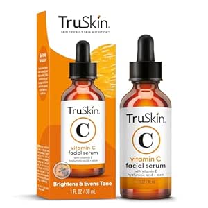 TruSkin Vitamin C Serum - Anti Aging Brightening Serum for Face, Dark Spots, Fine Lines & Wrinkles