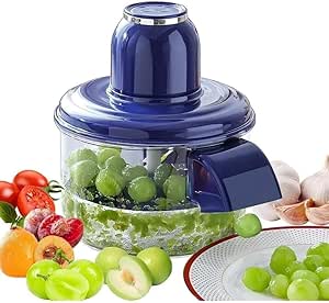 Electric Grape Peeler Machine for Small Fruits, Effortless Kitchen Tool, Garlic & Cherry Tomato Peeler