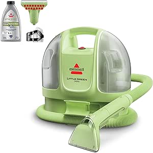 BISSELL Little Green Portable Carpet Cleaner with Self-Cleaning Tool