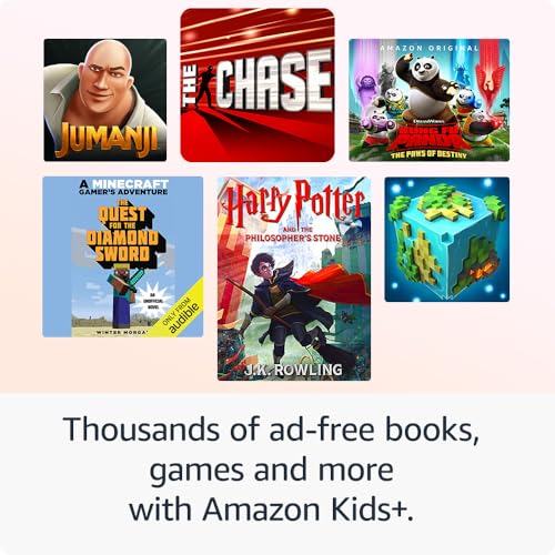 Fire HD 8 Kids Pro Tablet | 3GB Memory | Ads-Free Content | 8" HD Screen | Parental Controls | 13-Hr Battery | 32GB