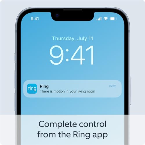 Ring Indoor Camera 2nd Gen: Pet Security 1080p HD, Two-Way Talk, Wifi, Privacy Cover, DIY - Alternative to CCTV - Free Trial