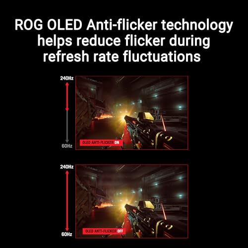 ASUS ROG Strix 27" Gaming Monitor 1440p WOLED 240Hz Anti-flicker