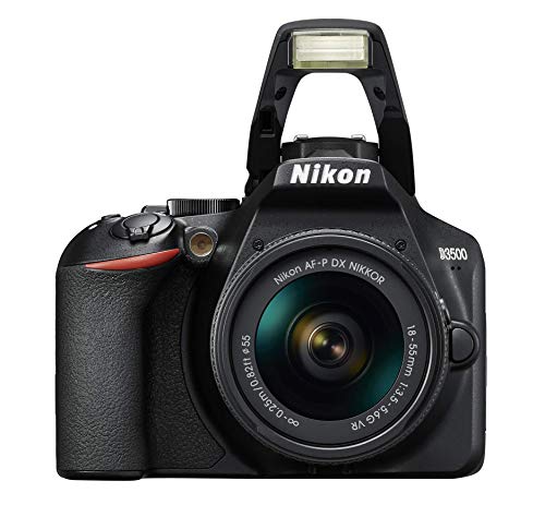 Nikon D3500 Camera Kit with 18-55mm Lens - Black Renewed