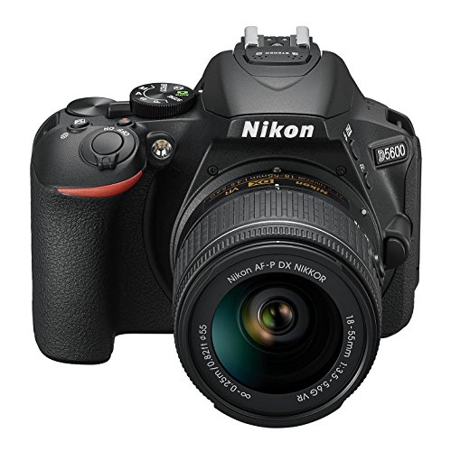 Nikon D5600 DSLR Camera with AF-P 18-55mm Lens - Black