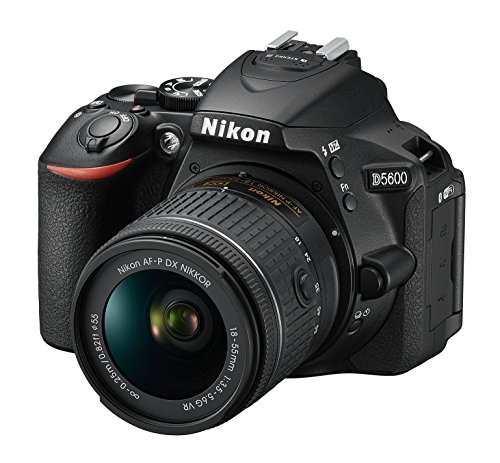 Nikon D5600 DSLR Camera with AF-P 18-55mm Lens - Black