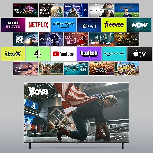 Panasonic 43" 4K Smart TV, HDR, Dolby Atmos/Vision, Fire TV