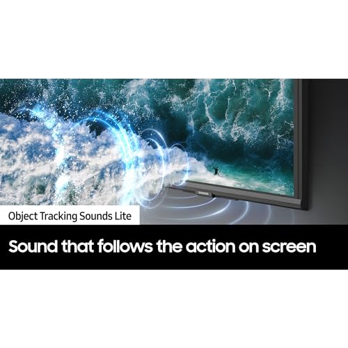 Samsung 43-inch Crystal UHD 4K Smart TV with Object Tracking Sound Lite, AirSlim, Gaming Hub, Crystal Processor 4K, Tizen - 2024 Model