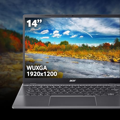 Acer Chromebook Plus 514 Laptop - Intel Core i3, 8GB RAM, 256GB SSD, 14-inch WUXGA Display, Chrome OS