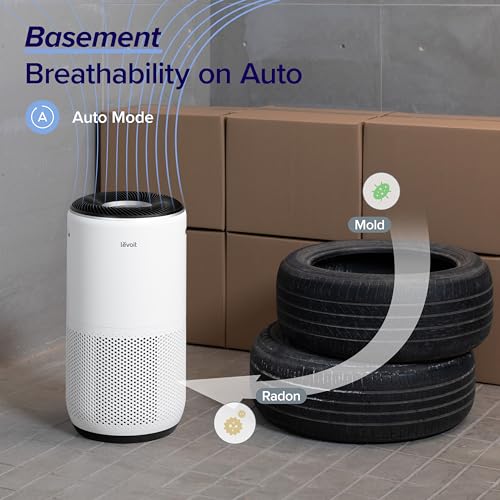 LEVOIT Air Purifier: Large Bedroom, Alexa Enabled, PM2.5 Sensor