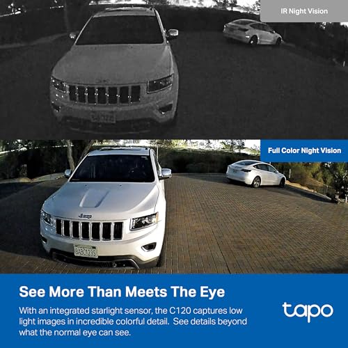 TP-Link 2K QHD Security Camera: Color Night Vision, Person/Pet Detection