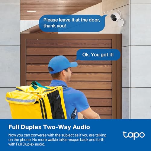 TP-Link 2K QHD Security Camera: Color Night Vision, Person/Pet Detection