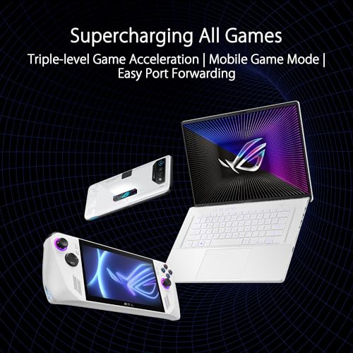 ASUS ROG Gaming Router: Quad-band WiFi, 25Gbps Speed, 4K-QAM, 10G & 2.5G Ports