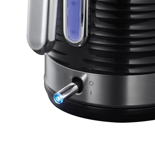 Russell Hobbs 1.7L Electric Kettle, Fast Boil 3KW, Black Textured Finish