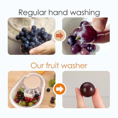 FreshSpin Fruit Cleaner Spinner & Strainer Bowl for Vegetables