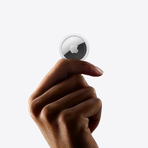 Apple AirTag Pack of 3 Bluetooth Tracker for Keys, Bags, and More