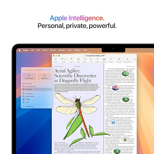 Apple MacBook Air 13-inch Laptop, M4 Chip, Liquid Retina Display, 16GB Memory, 256GB SSD, Center Stage Cam, Touch ID