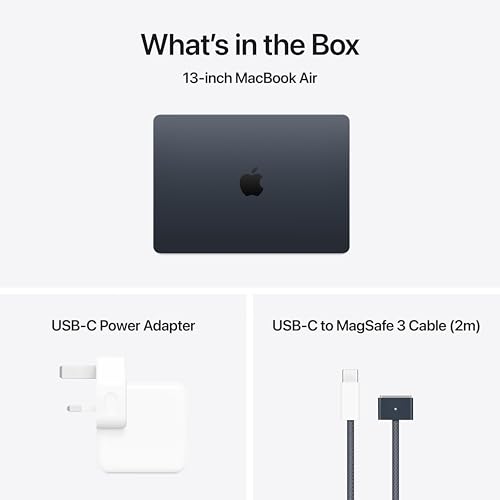 Apple MacBook Air 13-inch Laptop, M4 Chip, Liquid Retina Display, 16GB Memory, 256GB SSD, Center Stage Cam, Touch ID