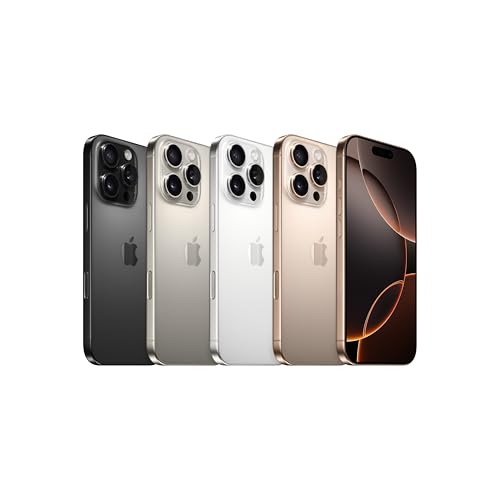 Apple iPhone 16 Pro Max 512GB: 5G Mobile with Apple Intelligence, Camera Control, A18 Pro Chip, Huge Battery Life