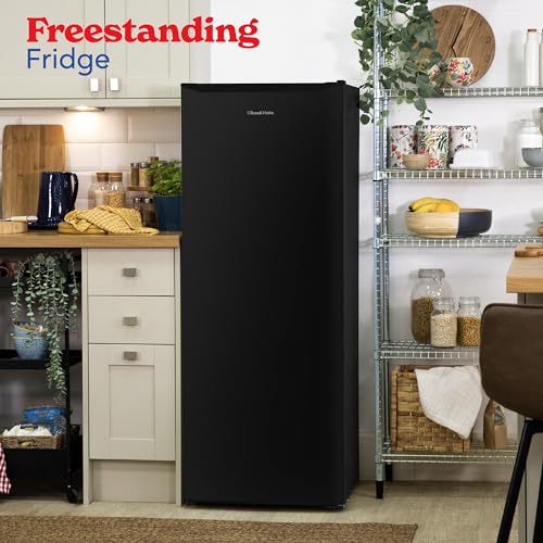 Russell Hobbs Larder Fridge: 242L, 4 Glass Shelves, Adjustable Thermostat