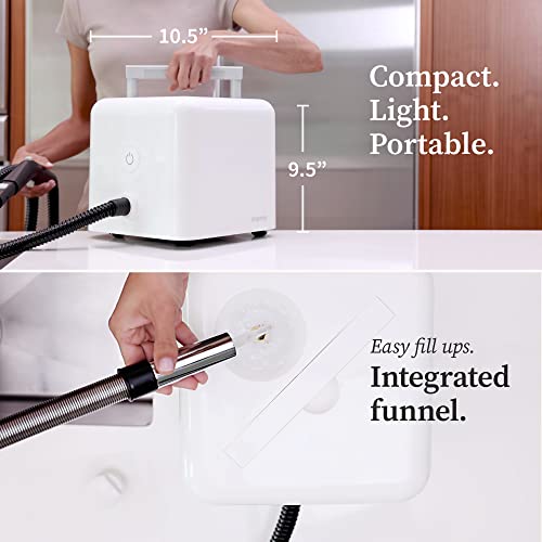 Dupray Neat Steam Cleaner Kit - Powerful Multipurpose Steamer for Chemical-Free Deep Cleaning on Floors, Cars, Tiles & Upholstery