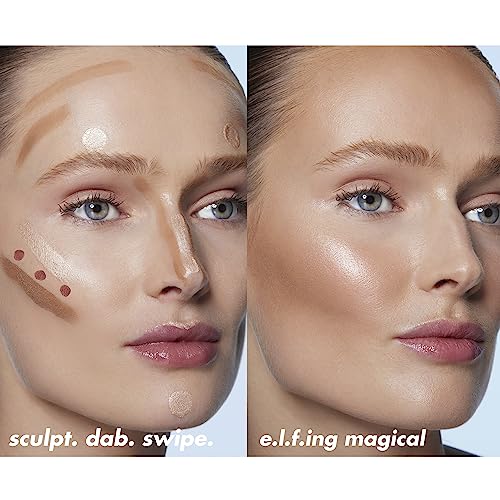 e.l.f. Halo Glow Blush Beauty Wand - Liquid Wand for Radiant Cheeks, Squalane-Infused - Vegan & Cruelty-Free