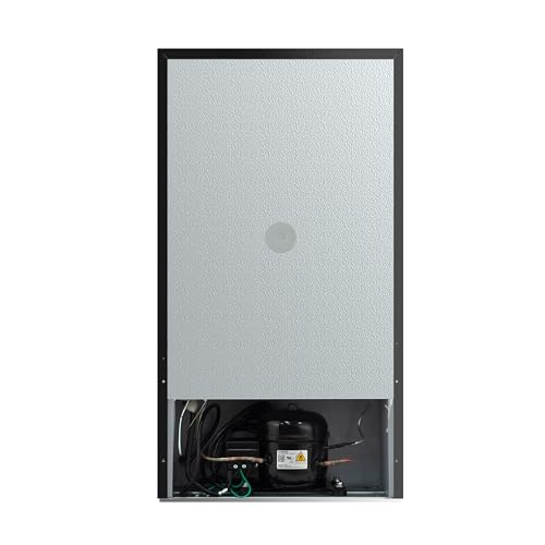 ARCTIC CHEF Mini Fridge with Freezer Compartment, Adjustable Thermostat, Reversible Door - Ideal for Dorm, Office, Apartment - 3.2 Cubic Feet