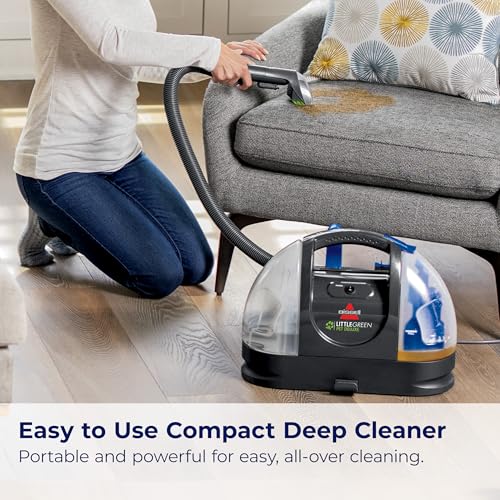 BISSELL Little Green Pet Deluxe Carpet Cleaner 3353 - Portable & Auto Detailer