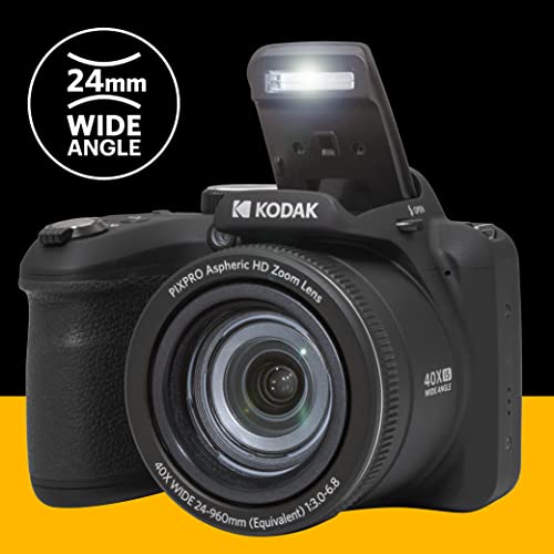 KODAK PIXPRO AZ405 20MP Camera, 40X Zoom, Wide Angle Lens
