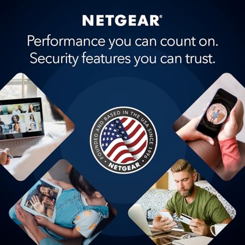 NETGEAR WiFi 6 Router - AX1800 Speed, 1,500 sq. ft. Coverage