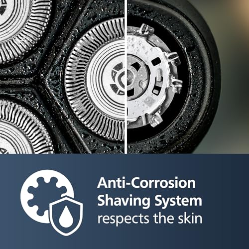 Norelco Shaver 2400: Wet/Dry Electric Shaver, Pop-up Trimmer - Deep Black