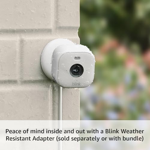 Blink Mini 2 Home Security & Pet Camera with HD Video, Night Vision, Motion Detection, Two-Way Audio - Built-in Spotlight - White