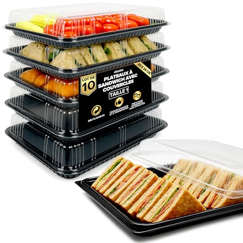 Reusable Catering Food Trays with Lids for Parties & Buffets