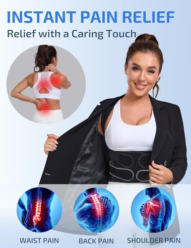 Bionic Posture Corrector for Full Back Support, Pain Relief - 3D Pads