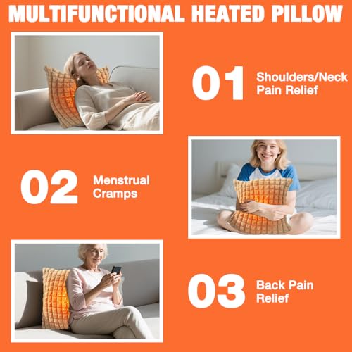 Beheizte USB Heated Cushion for Back Pain Relief, 45x45cm