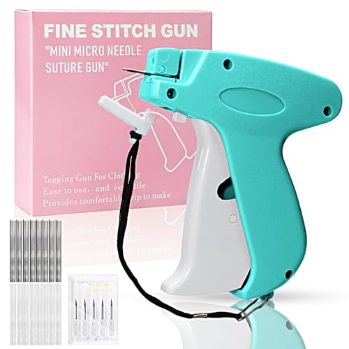 Stitch Gun for Quick Clothing Fixes, Sewing Kit with Fasteners & Needles