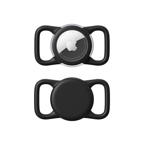 Clear Dog & Cat Collar Airtag Holder, Waterproof & Durable, Easy Install