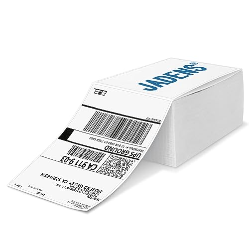 JADENS 4x6 Thermal Shipping Labels, 500pcs - Premium Quality