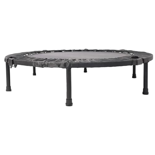 HXD-ERGO Mini Trampoline: Foldable Rebounder with Foam Handle