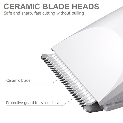 OLOV Electric Body Hair Trimmer: Men's Groin & Women's Bikini Groomer, Wet/Dry Shaver, USB Recharge, Waterproof Razor