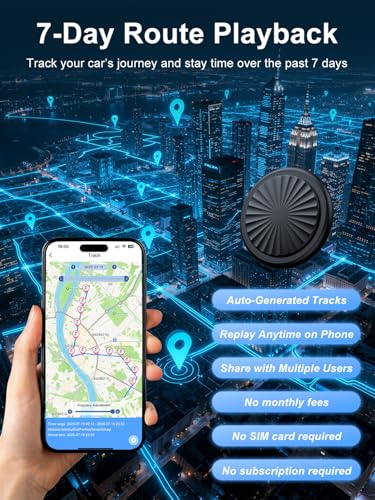 Portable Car Tracker: Global Hidden Locator w/ Magnetic Case